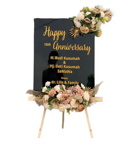 Papan Bunga Akrilik Buay Runjung